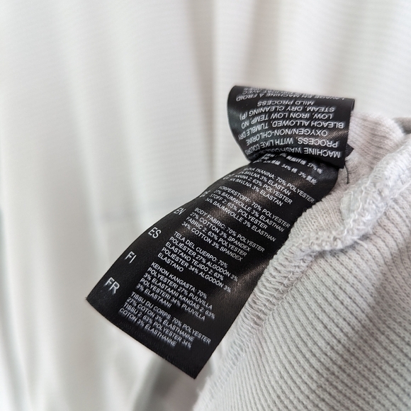 Kuhl Hoodie Womens Large Stria Gray Striped Pullover Kangaroo Pocket - Picture 8 of 12